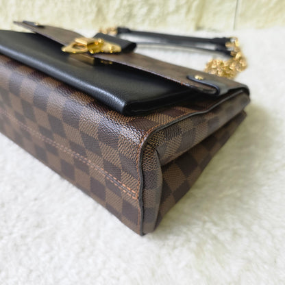 Louis Vuitton Damier Vavin 小号棕色手提包 [二手]