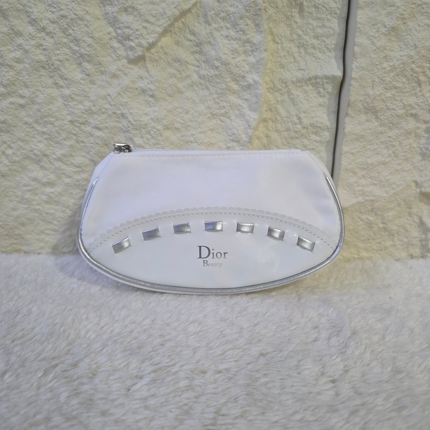 DIOR ポーチ ホワイト【中古】 