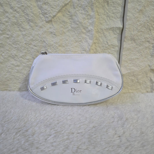 DIOR Pouch White [Pre-Owned]