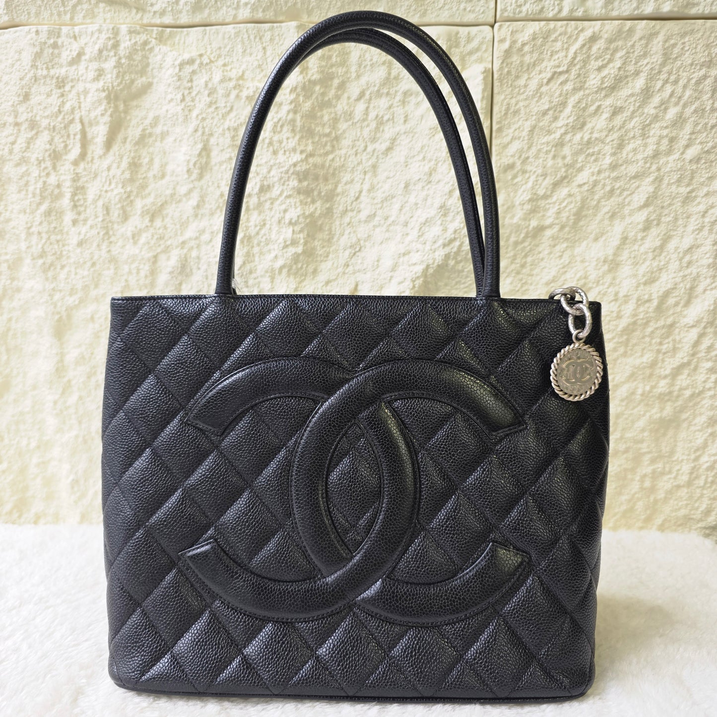 Chanel Matelassé Caviar Skin Reissue Tote Bag [Pre-Owned]