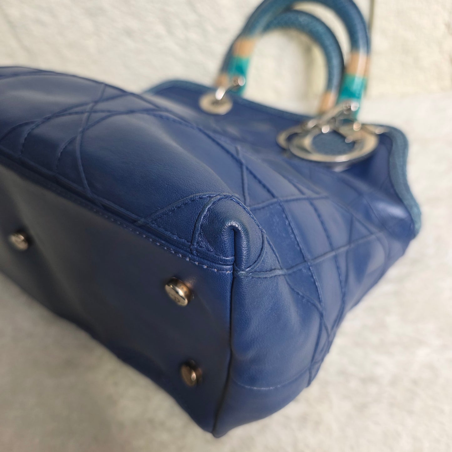 Christian Dior Granville Lady Dior Cannage 手提包 [二手]