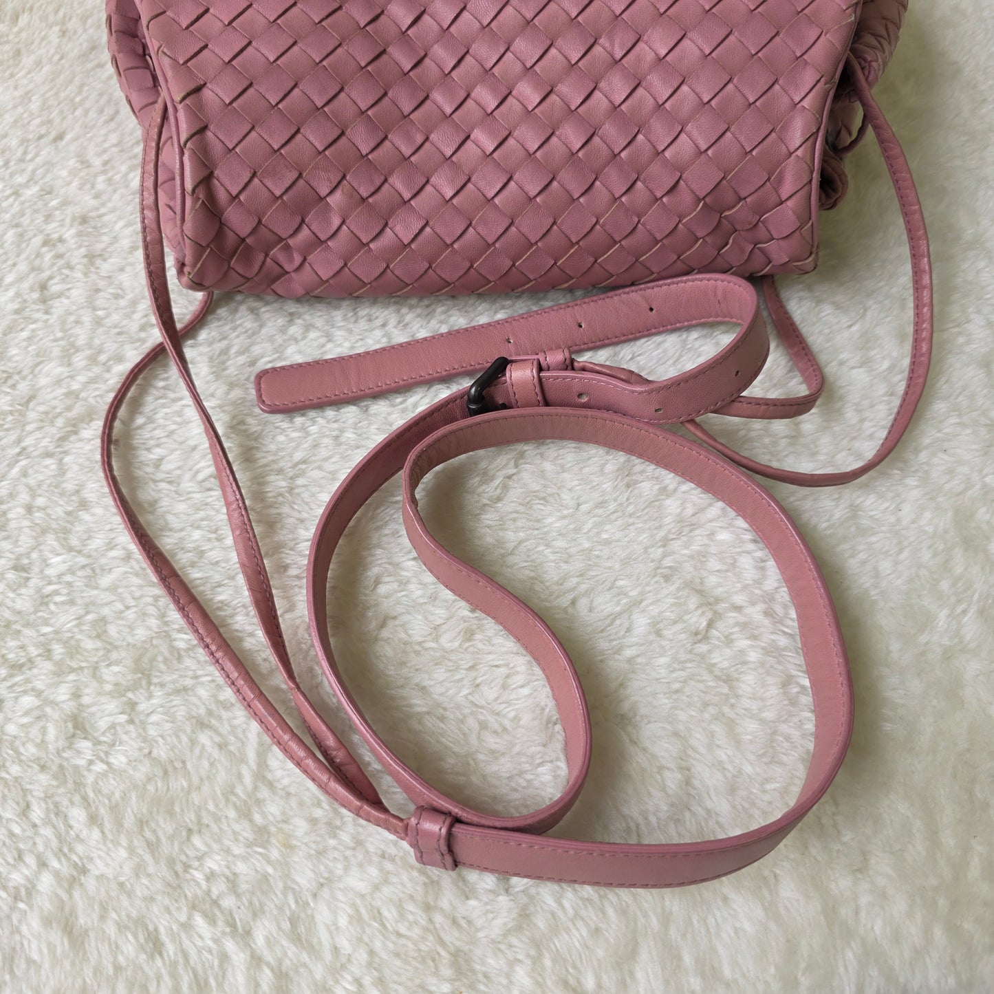 BOTTEGA VENETA Handbag Intrecciato Shoulder [Pre-Owned]