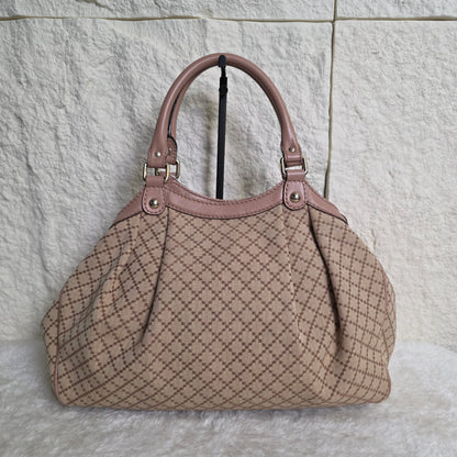 GUCCI Canvas Tote Bag [Pre-Owned]