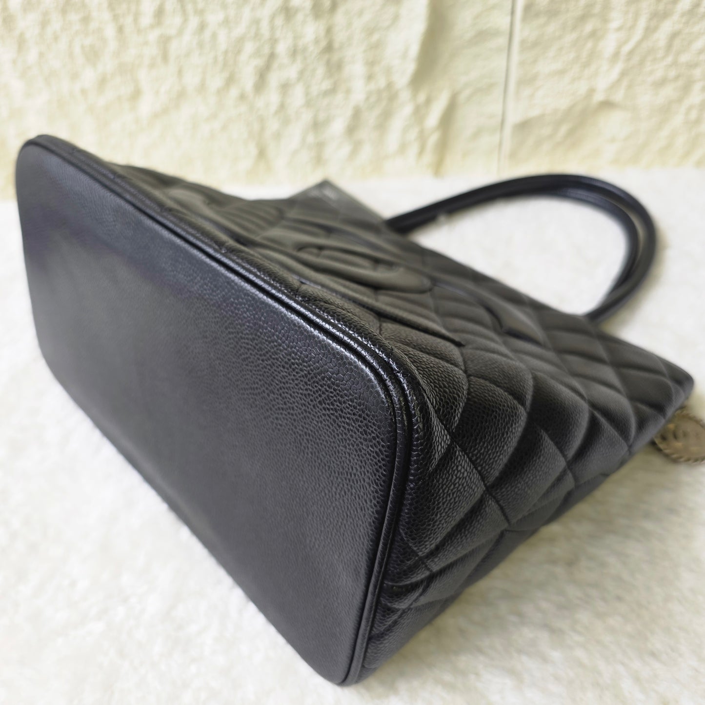 Chanel Matelassé Caviar Skin Reissue Tote Bag [Pre-Owned]