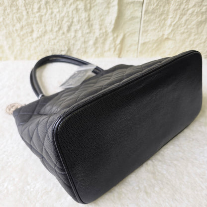 Chanel Matelassé Caviar Skin Reissue Tote Bag [Pre-Owned]