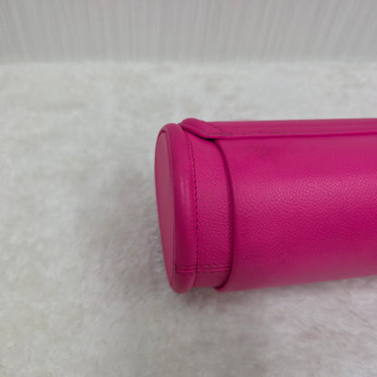 BALENCIAGA アワーグラス ショルダーバッグ レザー ピンク【中古】 