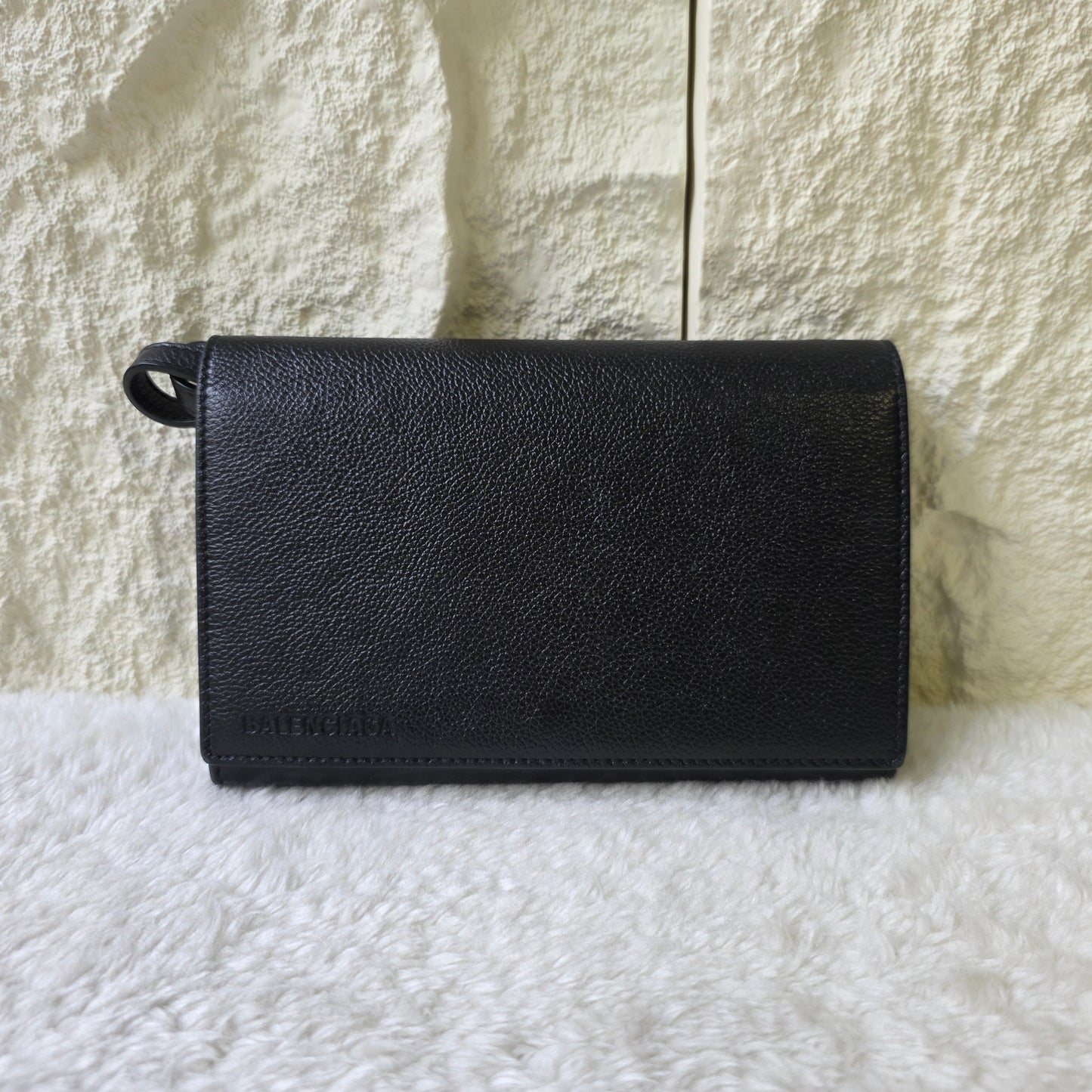 Balenciaga Handbag Mini Crossbody Shoulder Leather Black [Pre-Owned]