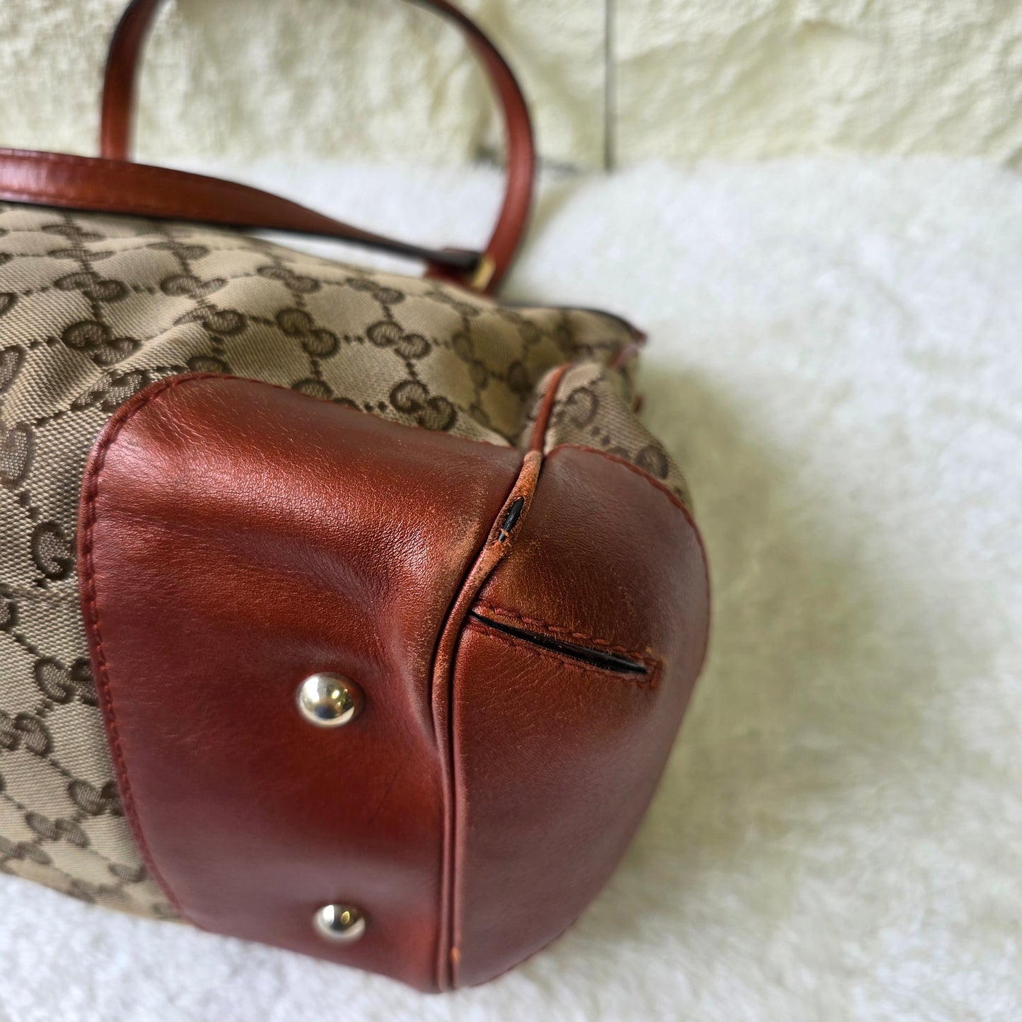GUCCI キャンバストートバッグ【中古】