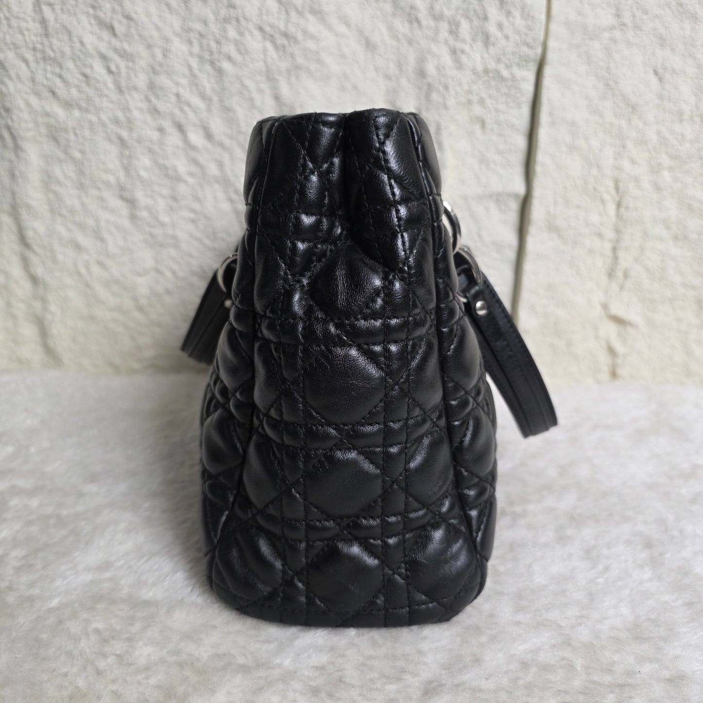 CHRISTIAN DIOR Lady Dior Cannage Chain Shoulder Bag [Pre-Owned]