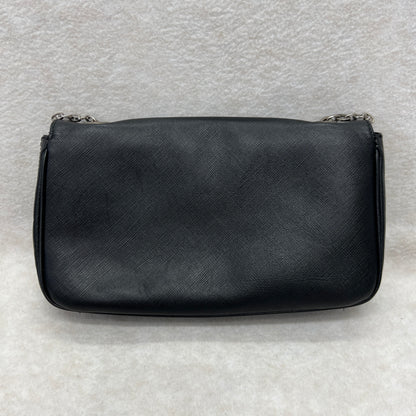 Ferragamo Black Leather Chain Bag [Pre-Owned]
