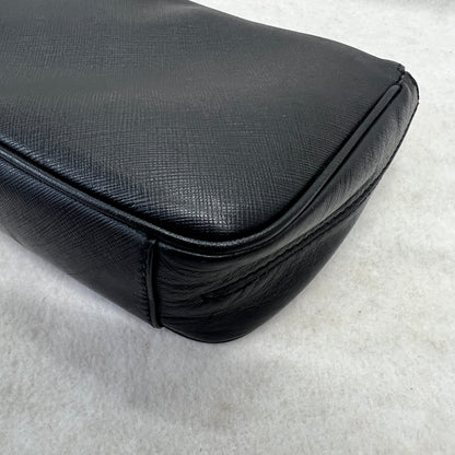 Ferragamo Black Leather Chain Bag [Pre-Owned]