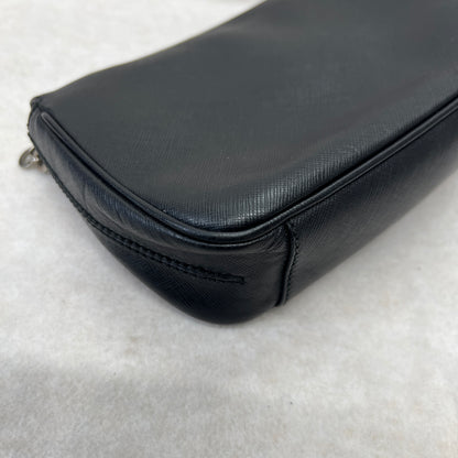 Ferragamo Black Leather Chain Bag [Pre-Owned]
