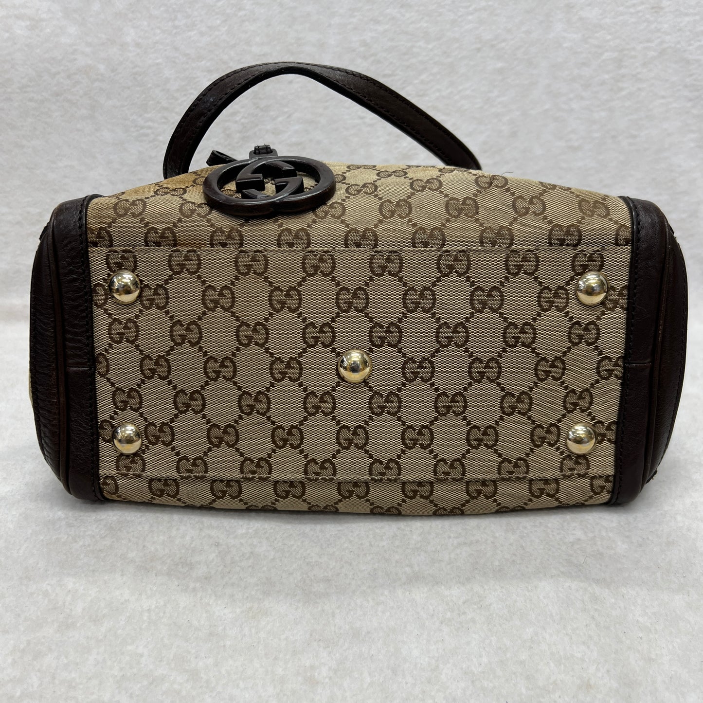 グッチ GGスプリーム キャンバス トートバッグ 【中古】