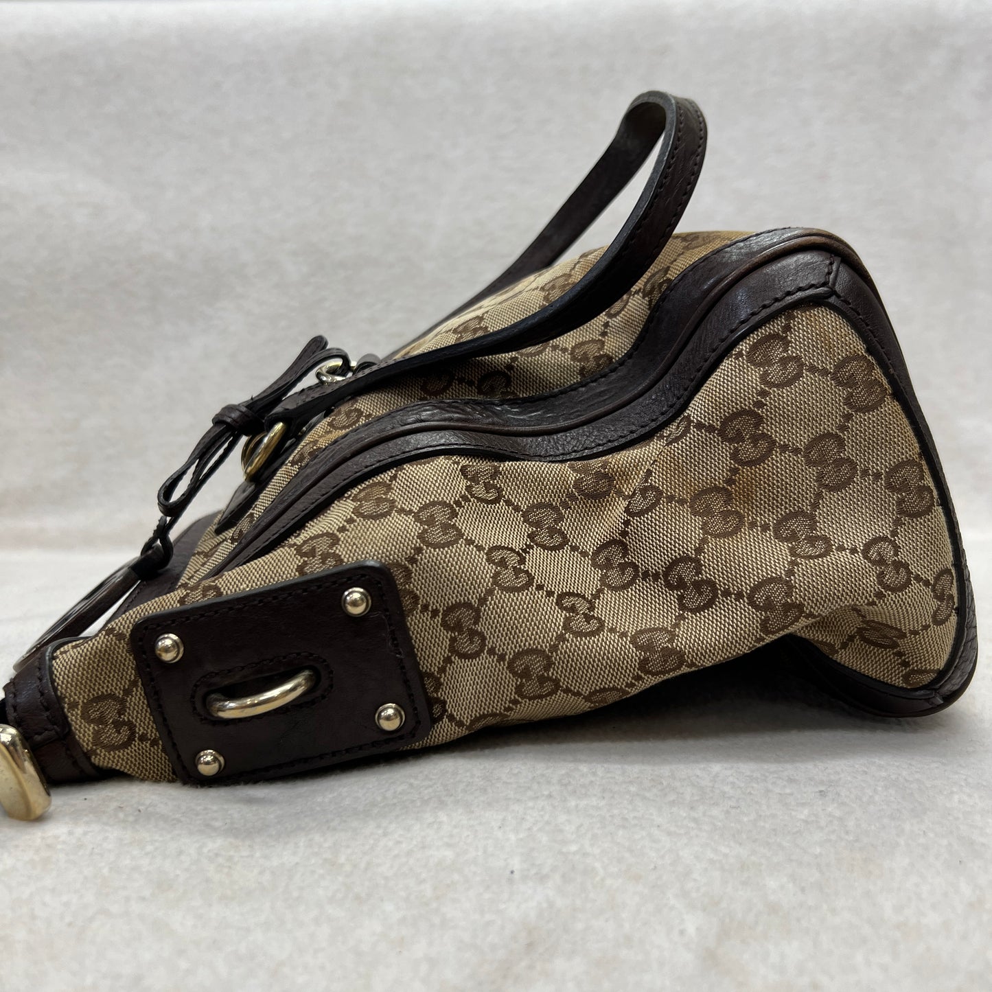 グッチ GGスプリーム キャンバス トートバッグ 【中古】