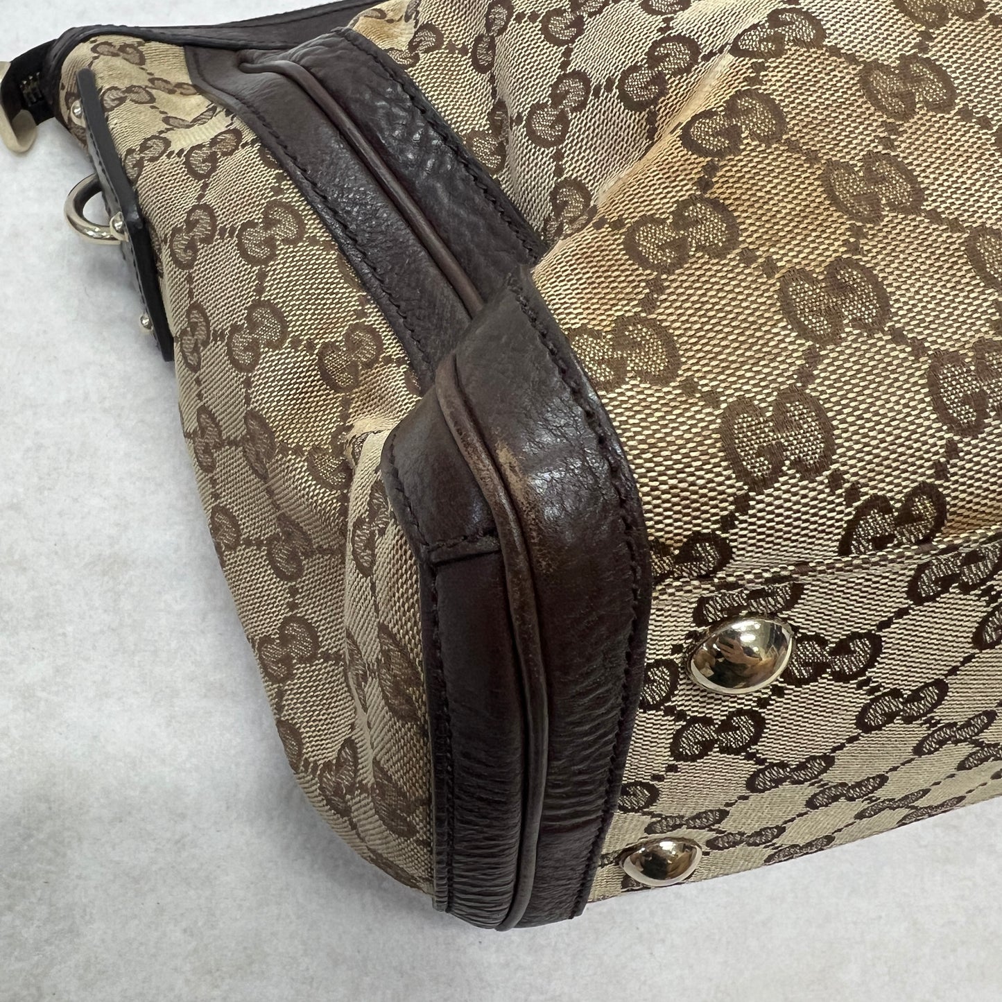 グッチ GGスプリーム キャンバス トートバッグ 【中古】
