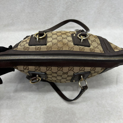 グッチ GGスプリーム キャンバス トートバッグ 【中古】