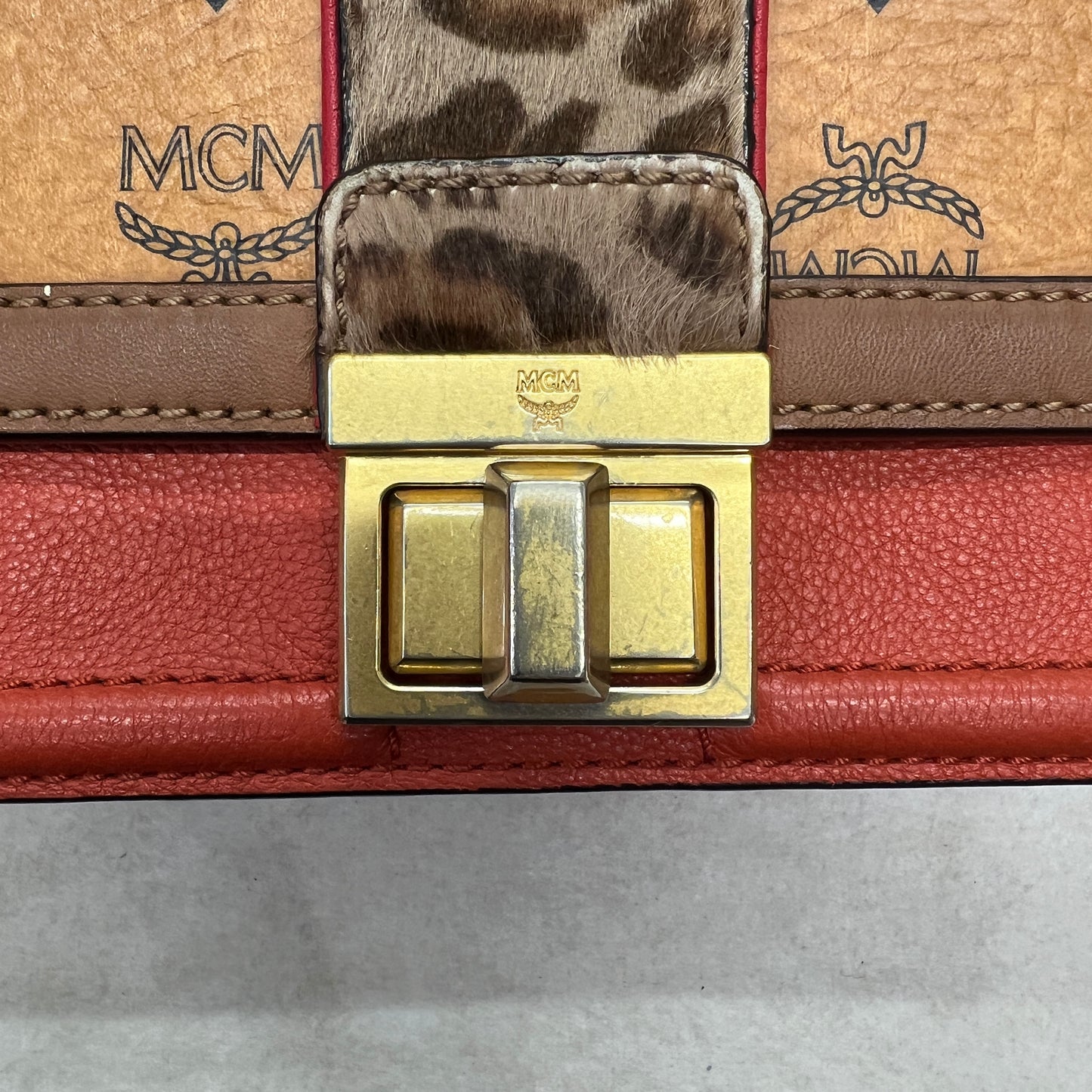 MCM Colorblock crossbody Bag [Pre-Owned]