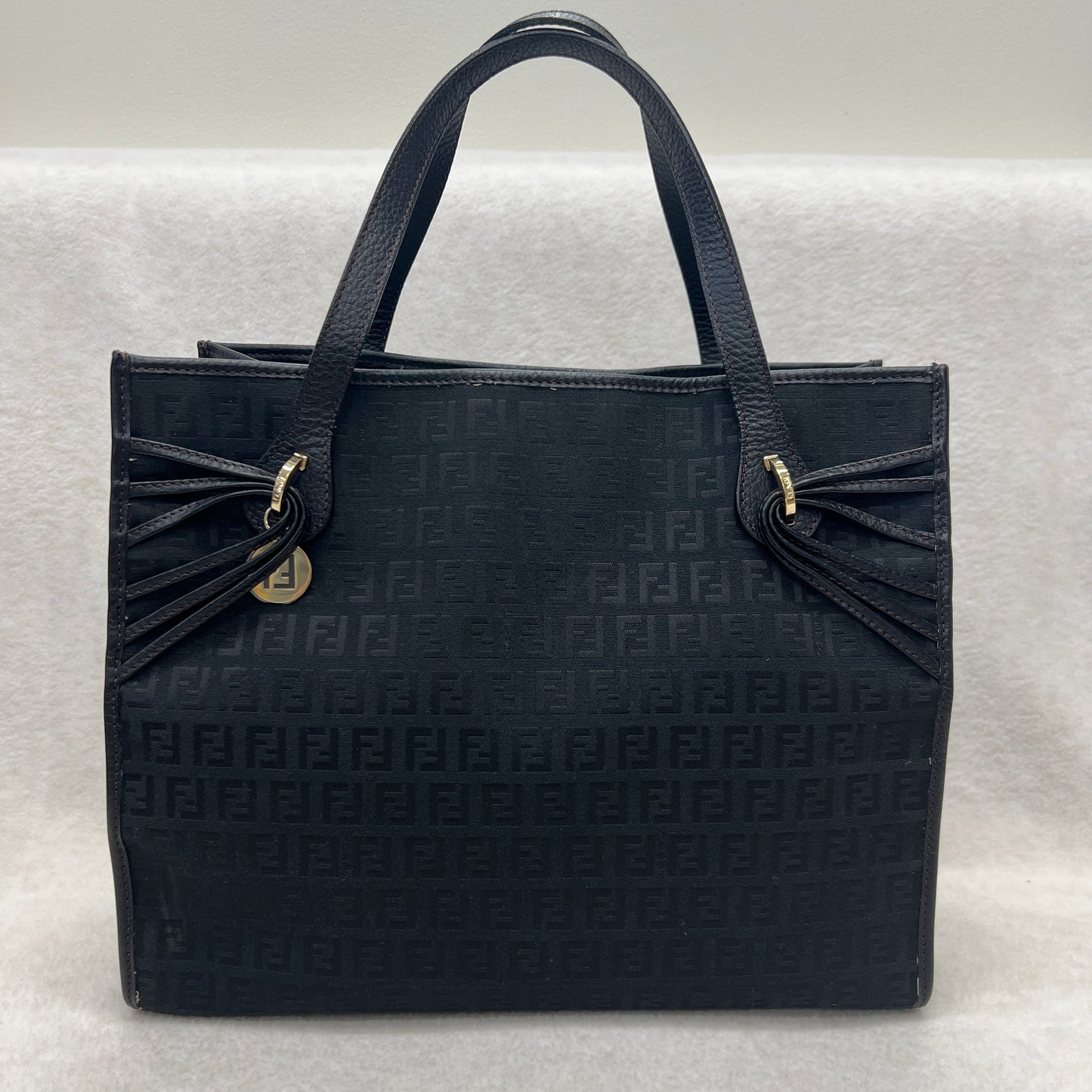 Fendi Zucca帆布手提包（二手）