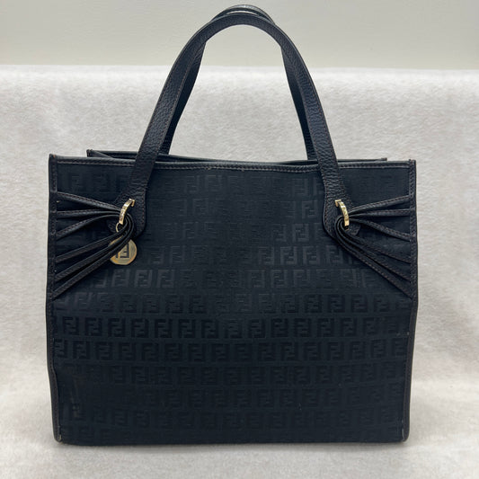 Fendi Zucca Canvas Handbag [Pre-Owned]