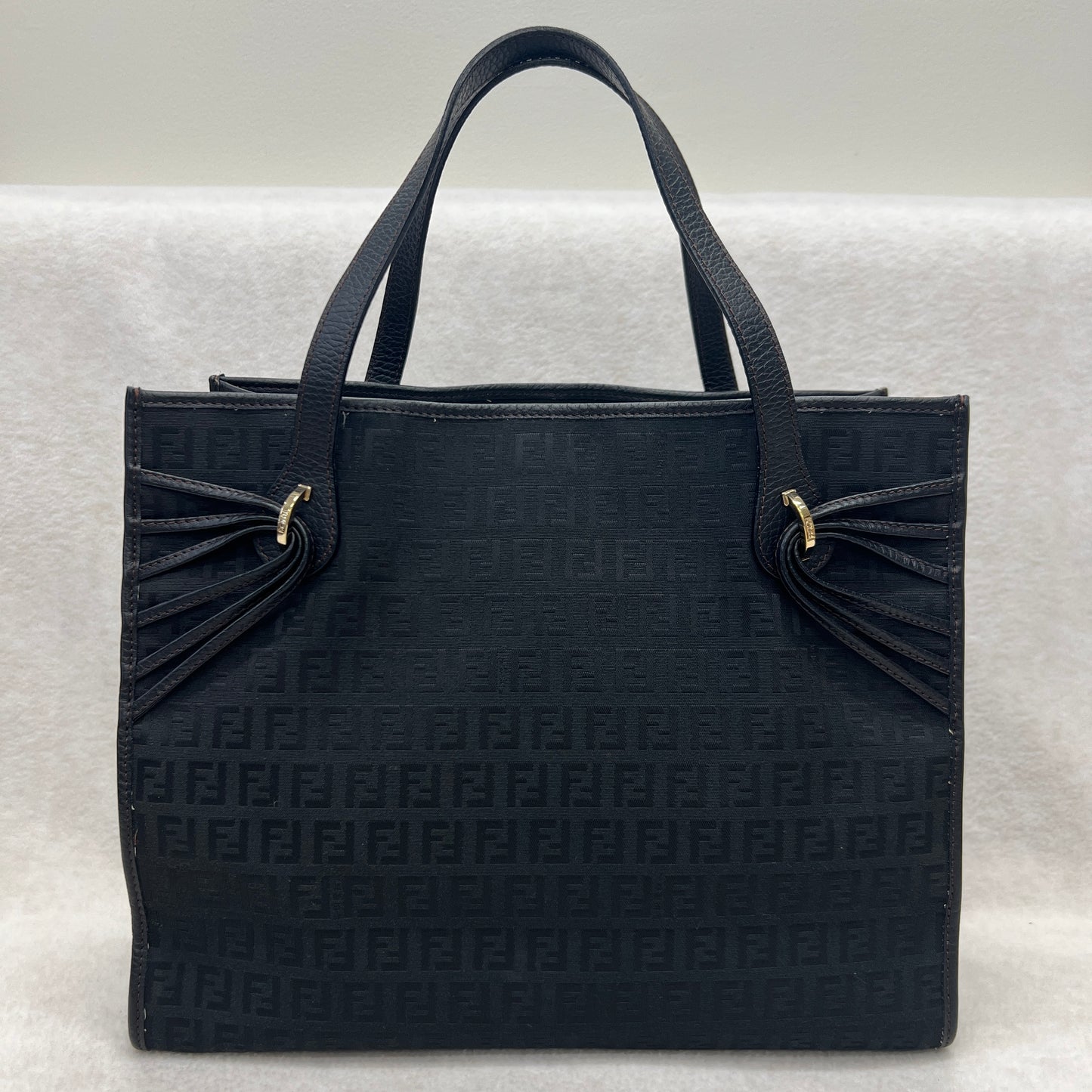 Fendi Zucca帆布手提包（二手）