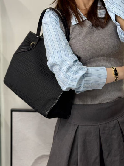 Fendi Zucca帆布手提包（二手）