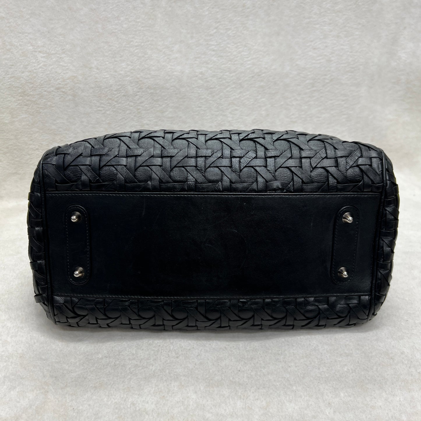 DIOR ウーブン レディディオールバッグ【中古】 