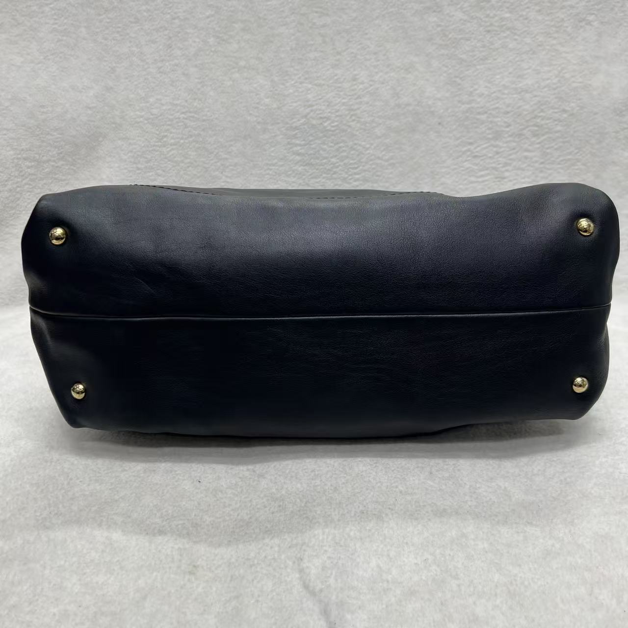 Ferragamo Vara Buckle Shoulder Bag [Pre-Owned]