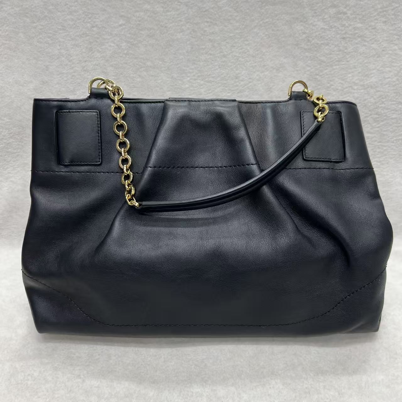 Ferragamo Vara Buckle Shoulder Bag [Pre-Owned]