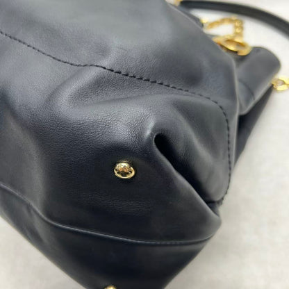 Ferragamo Vara Buckle Shoulder Bag [Pre-Owned]