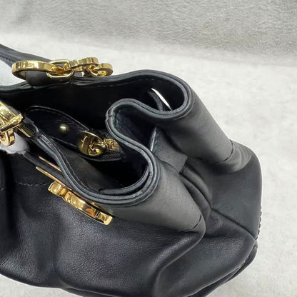 Ferragamo Vara Buckle Shoulder Bag [Pre-Owned]