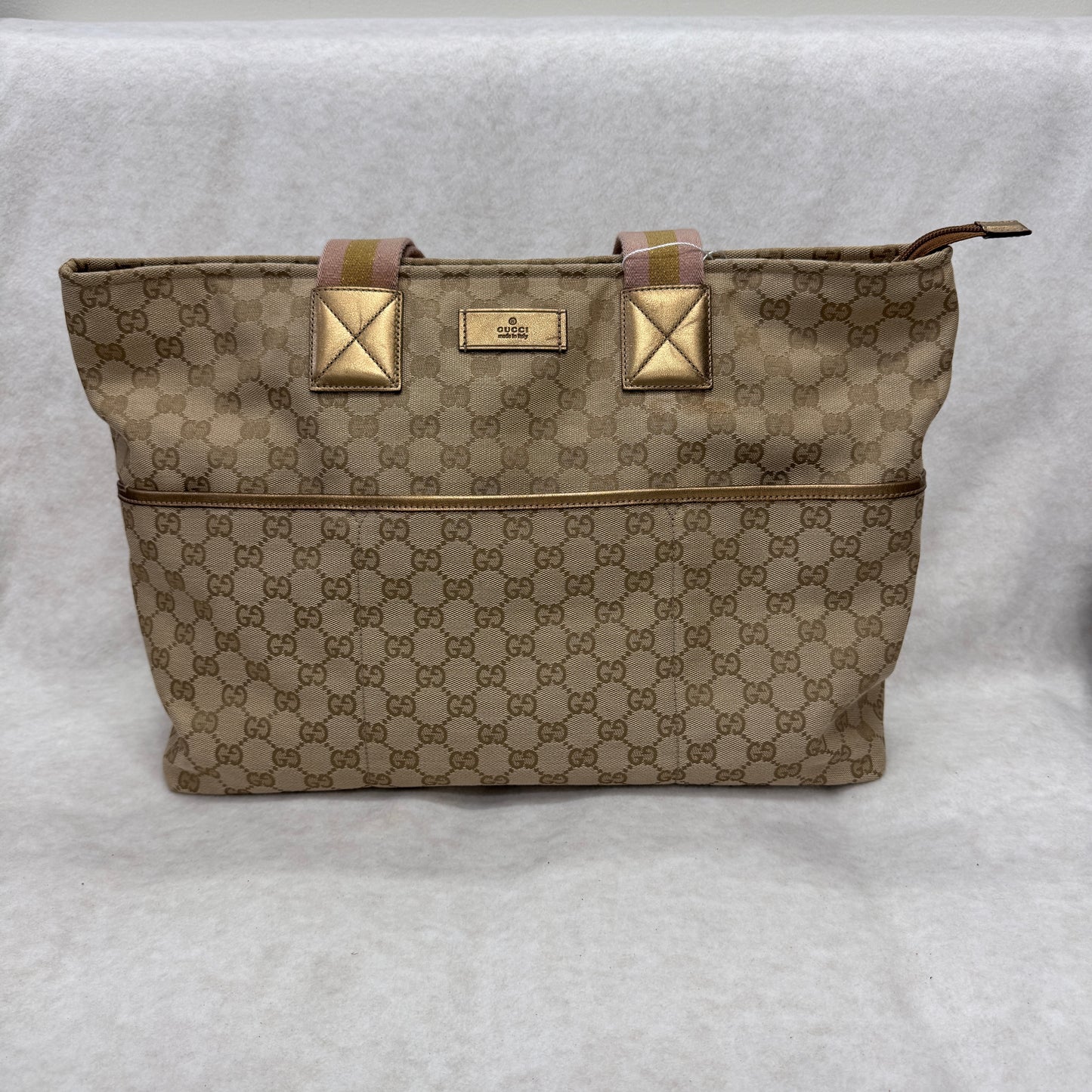 Gucci Monogram Tote Bag [Pre-Owned]