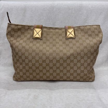 Gucci Monogram Tote Bag [Pre-Owned]