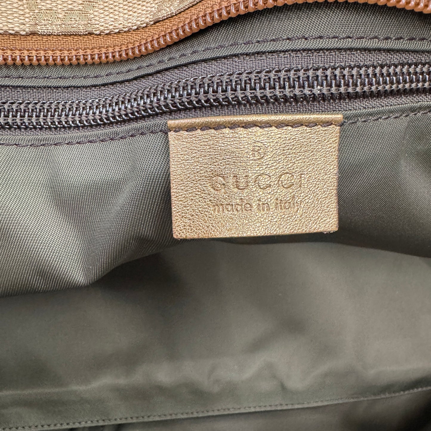 Gucci Monogram Tote Bag [Pre-Owned]