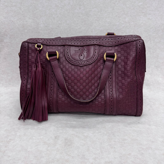 Gucci Boston Handbag with Tassel [Pre-Owned]