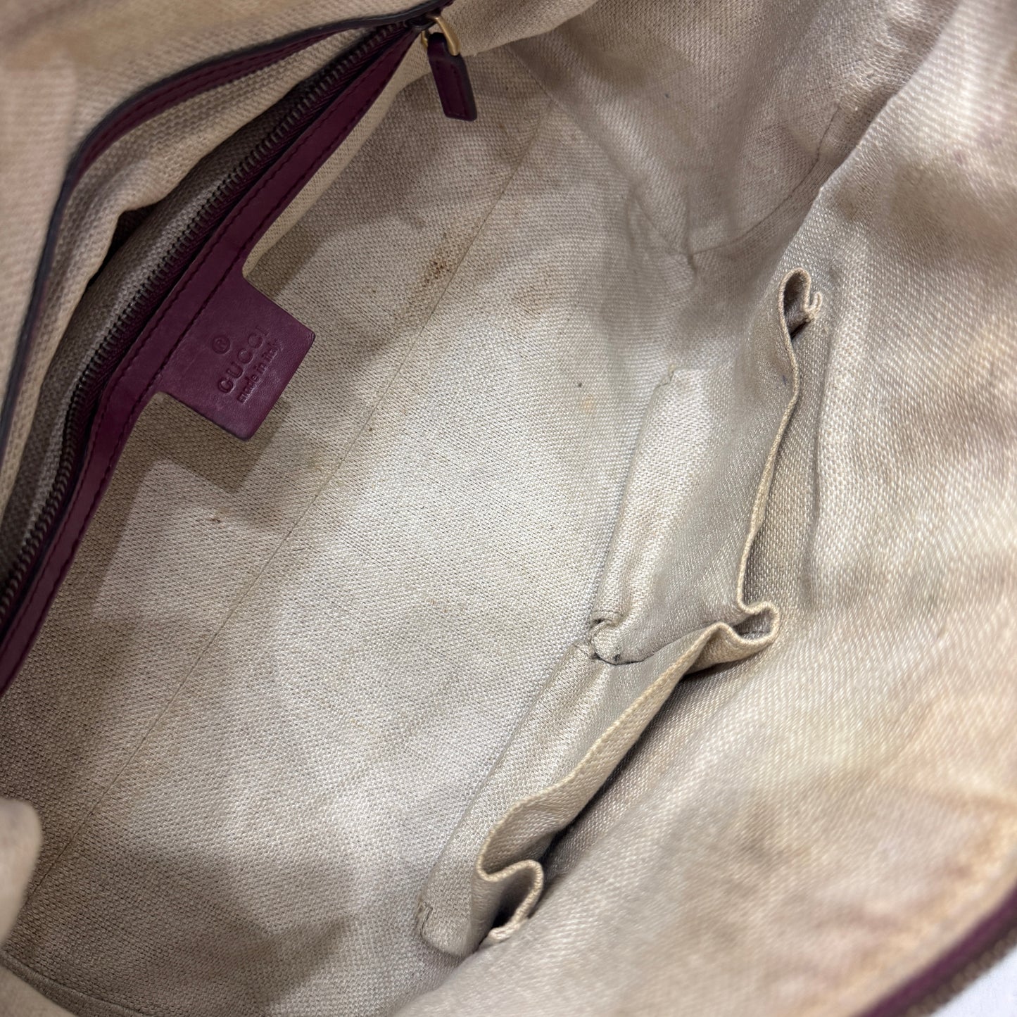 Gucci Boston Handbag with Tassel [Pre-Owned]