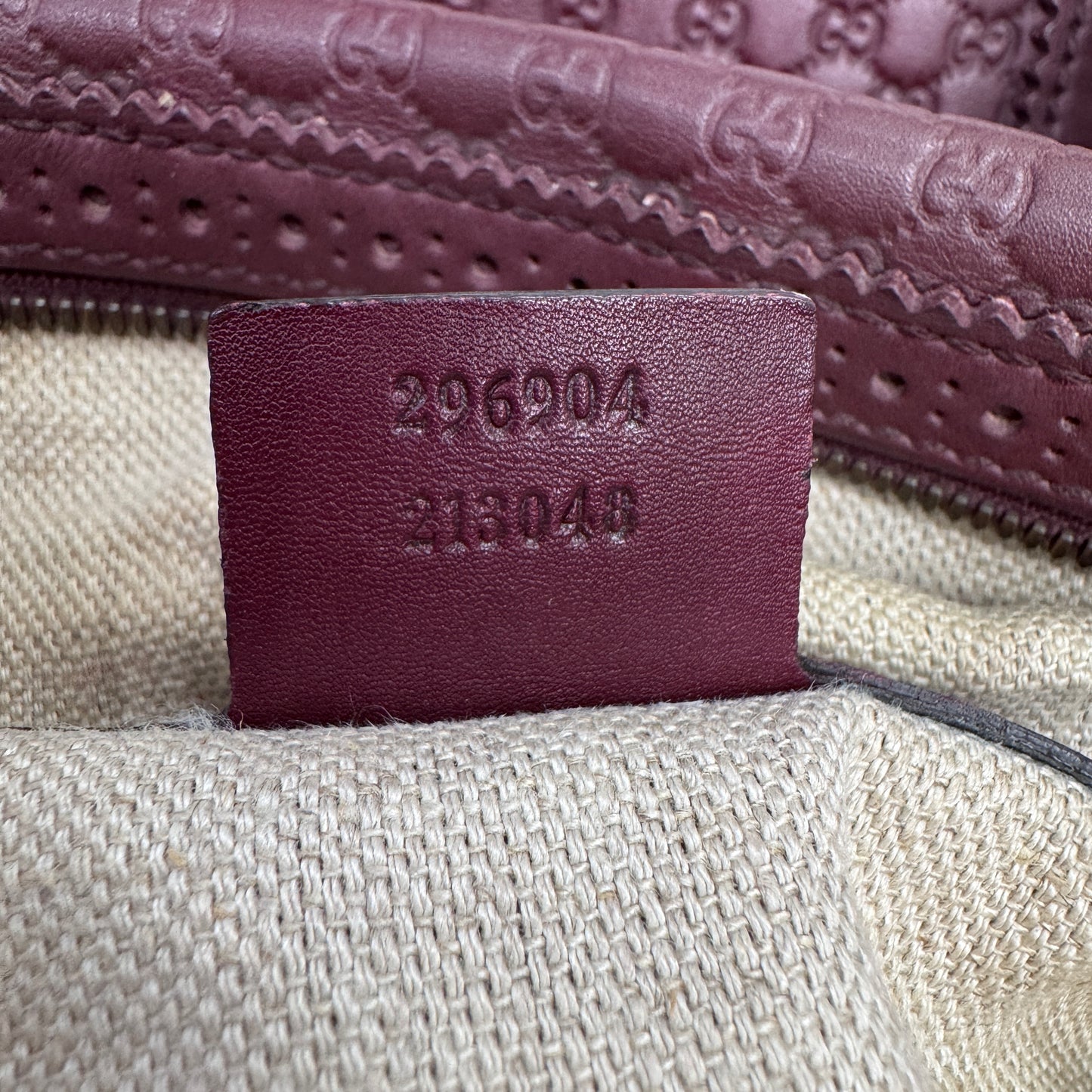 Gucci Boston Handbag with Tassel [Pre-Owned]