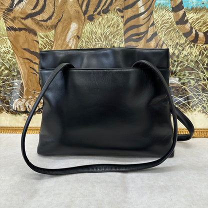 CHANEL Black Shoulder Tote Bag [Pre-Owned]