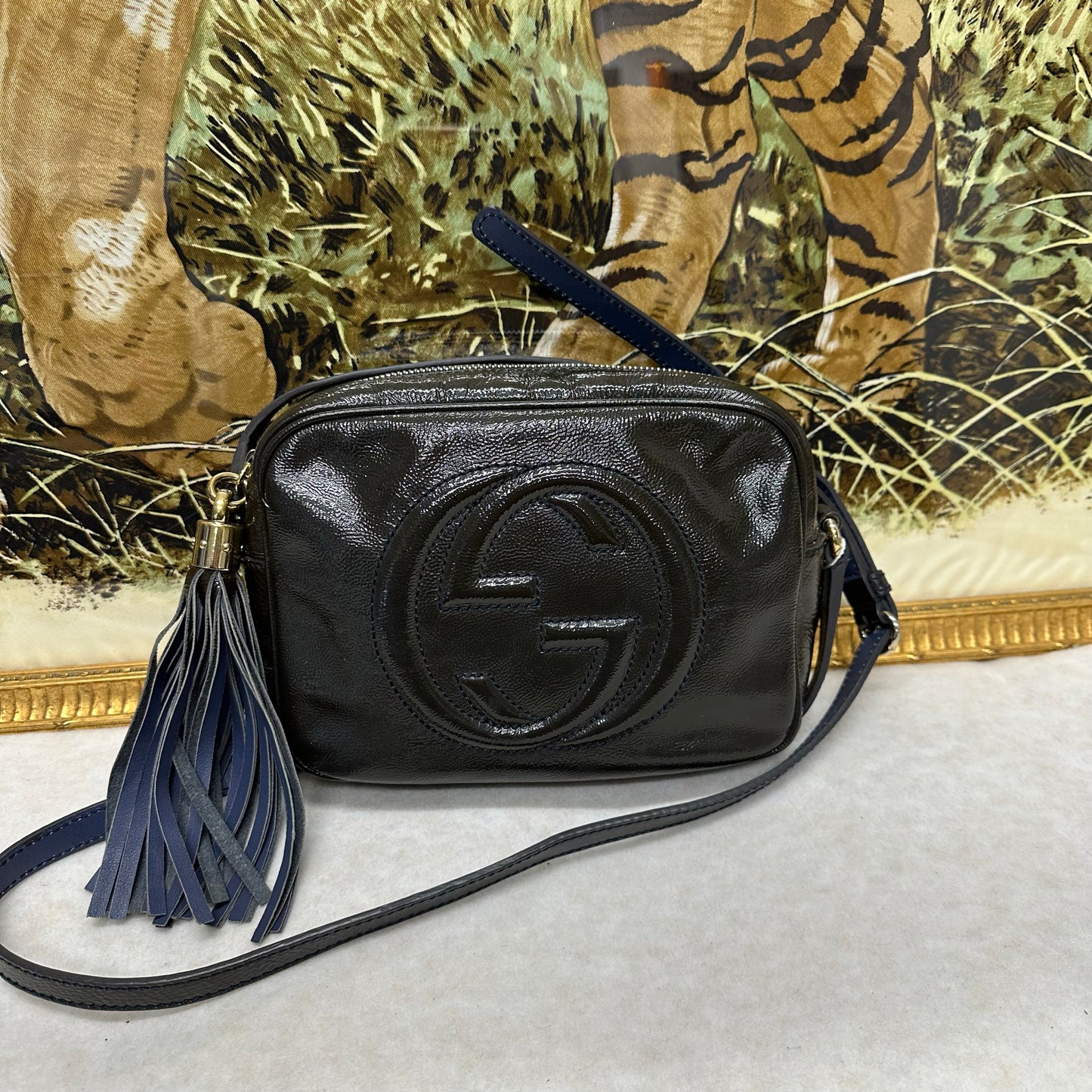 GUCCI Disco Tassel Camera Bag [Pre-Owned]