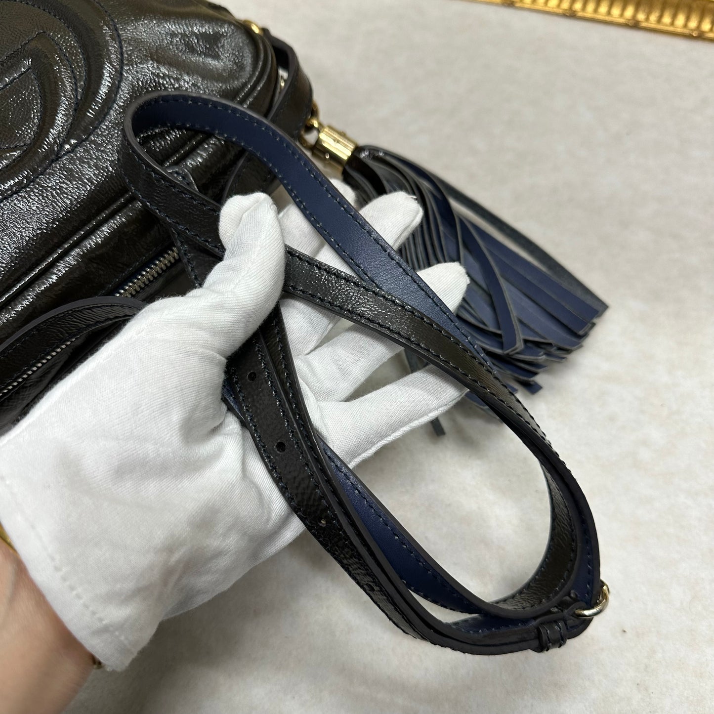GUCCI Disco Tassel Camera Bag [Pre-Owned]