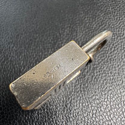 Hermès Silver Padlock Charm [Pre-Owned]