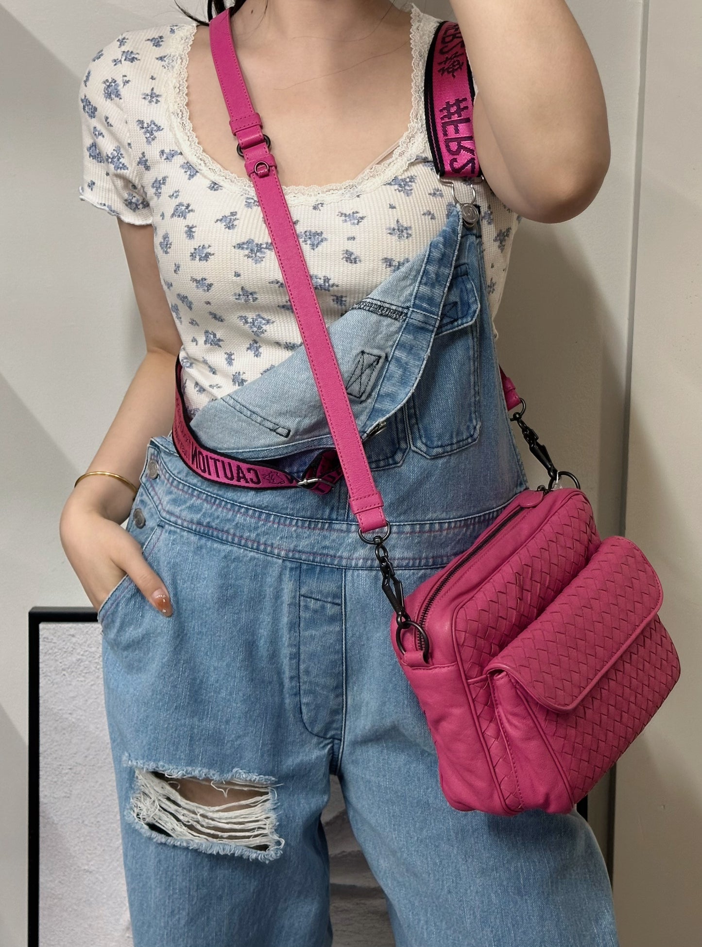 Bottega Veneta Intrecciato Shoulder and Crossbody Bag [Pre-Owned]