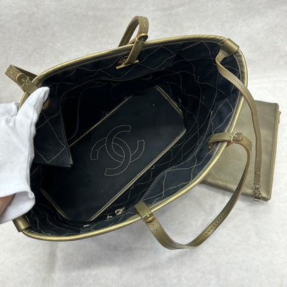 Chanel Caviar Leather Tote Bag [Pre-Owned]