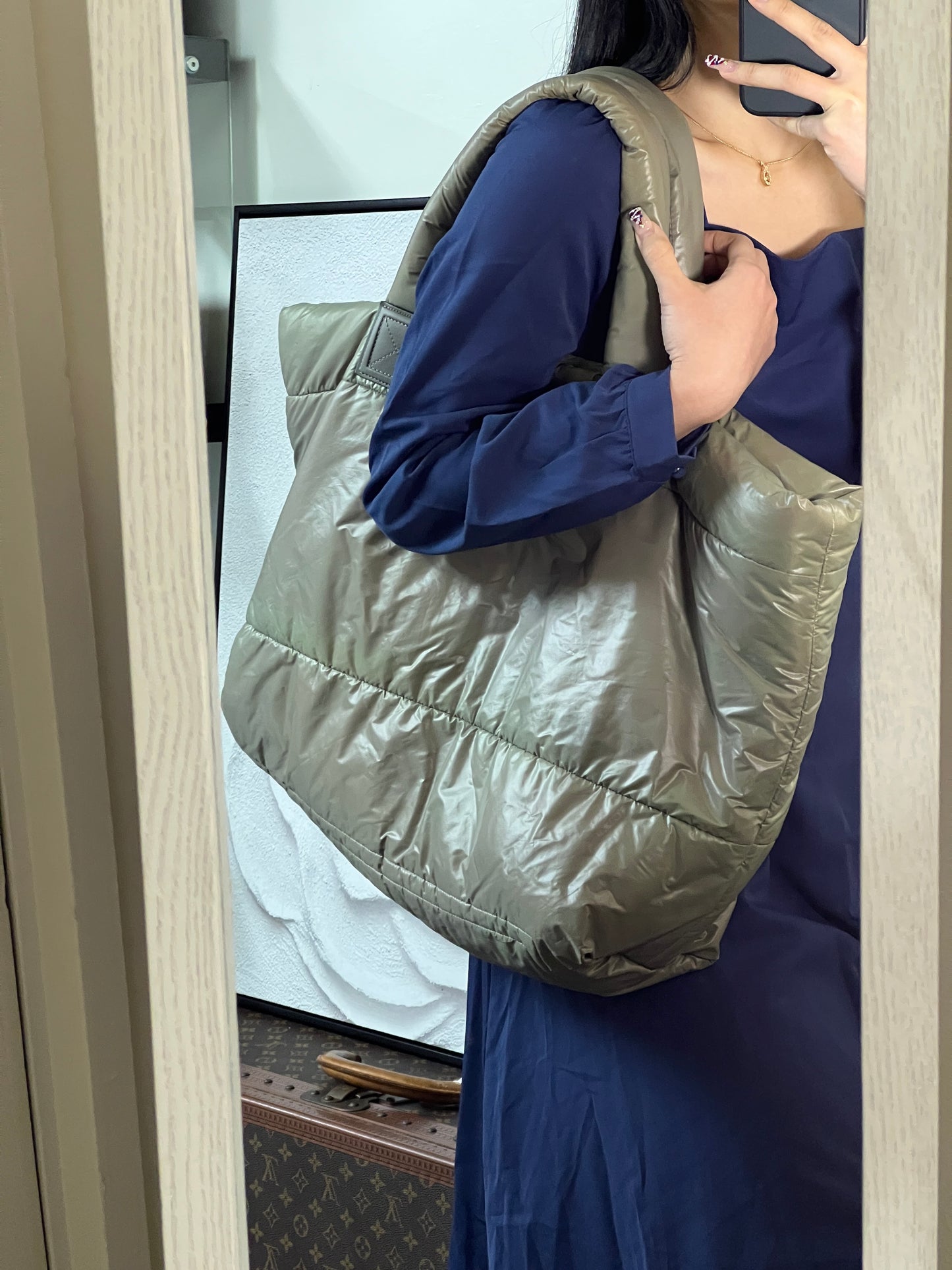 Chanel Oversized Puffer Reversible Bag [Pre-Owned]