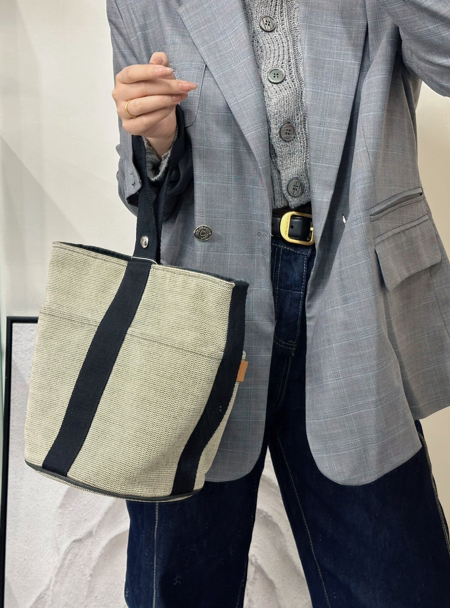 Hermès Canvas Picotin Bag [Pre-Owned]