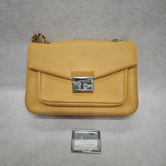 Fendi Logo Chain Bag [Pre-Owned]