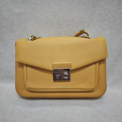 Fendi Logo Chain Bag [Pre-Owned]