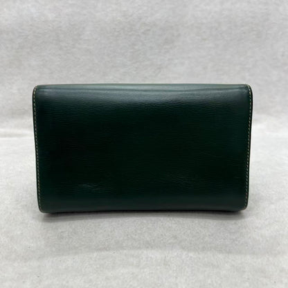 LOEWE Blue-Green Colorblock Snakeskin Crossbody Bag [Pre-Owned]