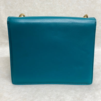 Ferragamo Leather Vara Buckle Logo Shoulder and Clutch Bag [Pre-Owned]