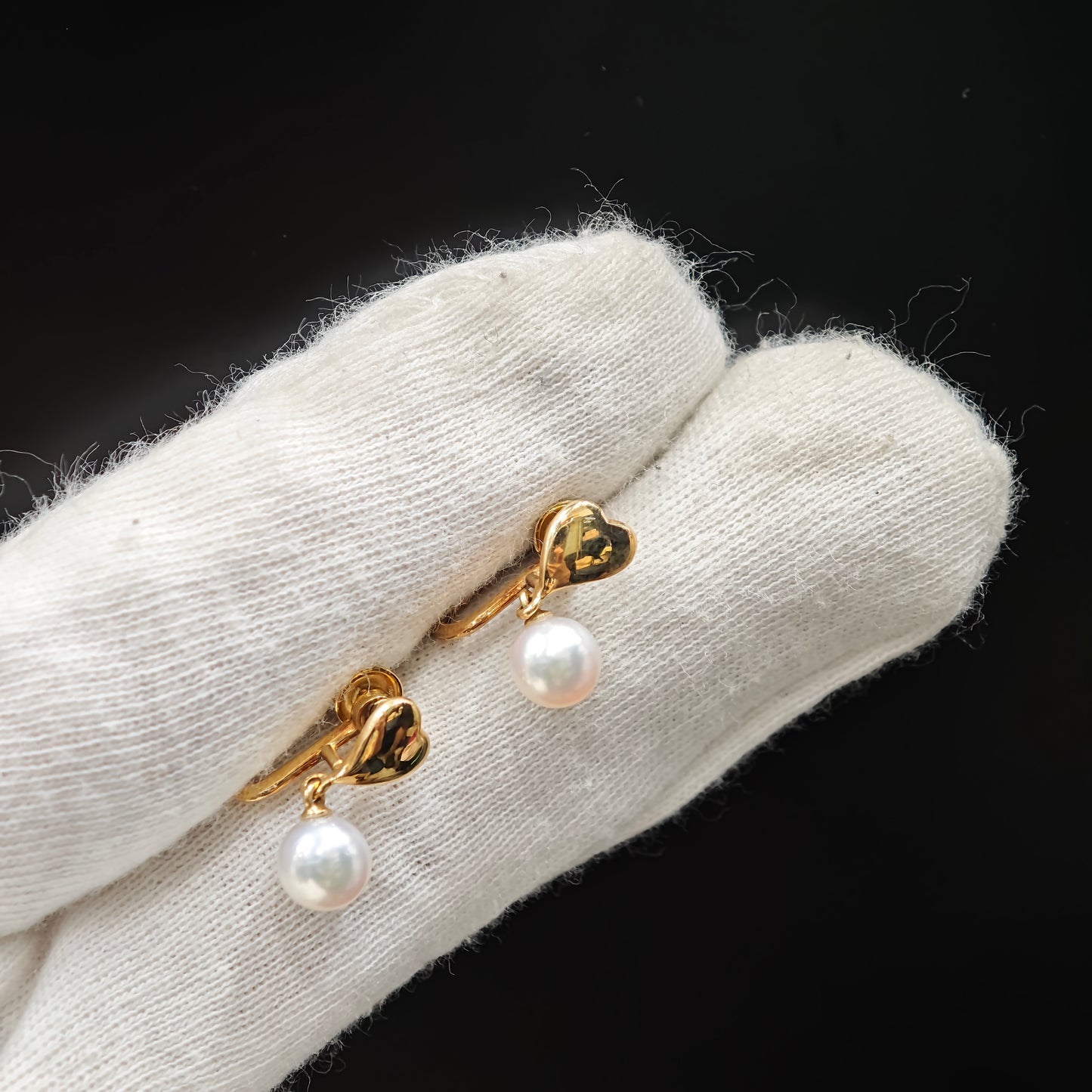 Mikimoto Pearl Clip-On Earrings [Pre-Owned]