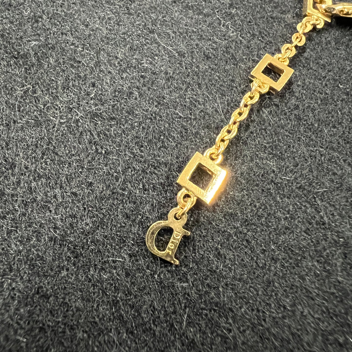 Dior Logo 心形项链 [二手]